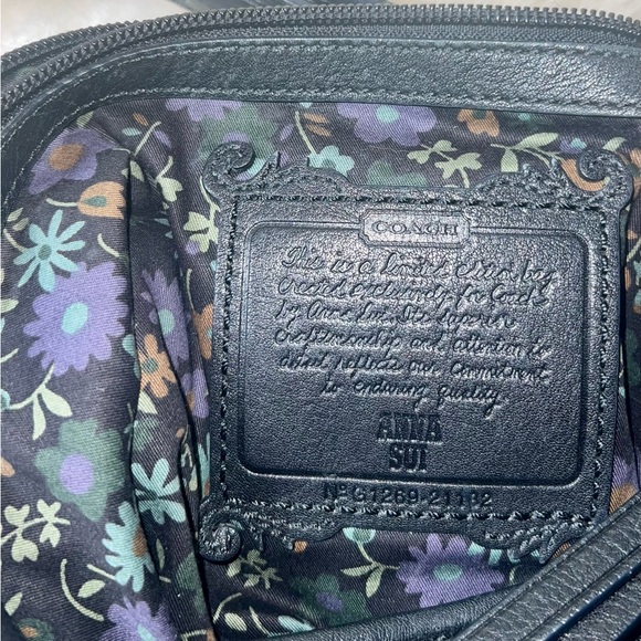RARE, exclusive Anna Sui Dragonfly Satchel - Picture 11 of 11